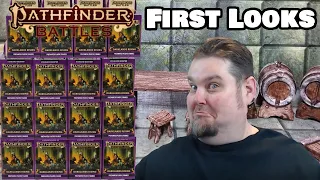 Pathfinder Battles Miniatures First Look --- Darklands Rising Full Case Unboxing Part 3