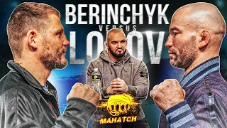 Lobov vs Berinchik. Press conference before the fight. Staredown / Mahatch (ENG SUB)