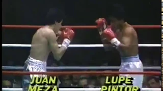 Boxing 1985 - 15 Rnd WBC Super Bantamweight Title Fight - Lupe Pintor Vs Juan Meza