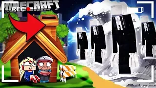 SLENDERMAN TSUNAMI W MINECRAFT | BAZA VS TSUNAMI CHALLENGE | Vito vs Bella