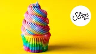 DANCING QUEEN  **RAINBOW**  CUPCAKES - The Scran Line