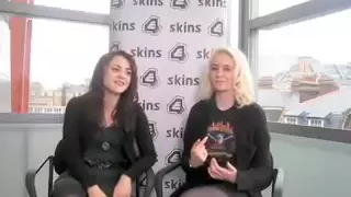 Skins' Lily and Kathryn chat to mybliss.co.uk