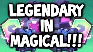 Clash Royale ★ A "LEGENDARY" IN "MAGICAL CHEST" ★ "MAGICAL CHEST" & "SUPER MAGICAL CHEST" OPENING!!!