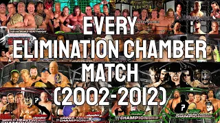 Every Elimination Chamber Match (2002-2012)