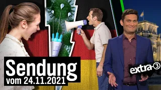 Extra 3 vom 24.11.2021 im NDR | extra 3 | NDR