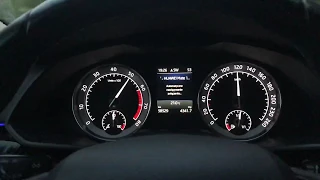 Skoda Superb 2.0 TSI 220 DSG acceleration