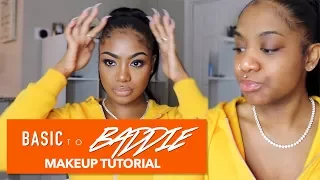 Basic To Baddie Makeup Transformation |Talk Through
