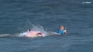 khabib nurmagomedov attacks a shark