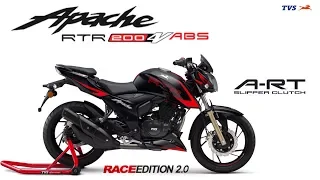 TVS Apache RTR 200 4V ABS (2018) Official Video - Race Edition 2.0