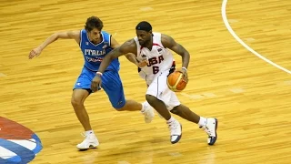 USA vs Italy 2006 FIBA World Basketball Championship Group Game FULL GAME English