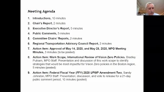 Boston Region MPO Board Meeting: June 25, 2020