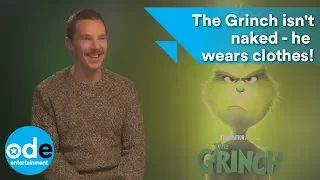 Benedict Cumberbatch: The Grinch isn't naked - he wears clothes!