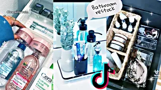 Satisfying Bathroom Restock and Organizing / TikTok compilation #49