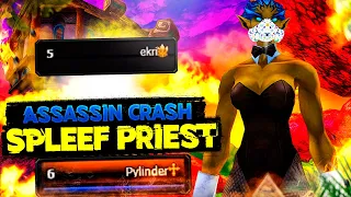 Spleef Plays PRIEST !? Assassin Keeps CRASHING out of the game !!! 4Story 4Vision Battle Royale