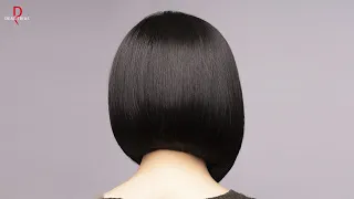 MOST COMMON MISTAKES IN BOB CUT | WOMEN'S HAIRCUT FOR SHORT HAIR | DEMETRIUS TECHNIQUE | ENG SUBS