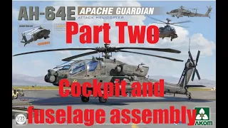 Takom 1/35 AH-64E Apache build. Part Two.