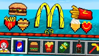 ¡Minecraft PERO hay CORAZONES de McDonalds! 🤤🍟🍔 SILVIOGAMER MINECRAFT PERO