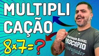 🟦 MULTIPLICAÇÃO COM REGRA DOS SINAIS | Matemática Básica do Zero | Aula 2