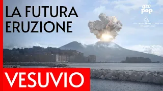 LA FUTURA ERUZIONE DEL VESUVIO - animazione realistica per un messaggio di PREVENZIONE