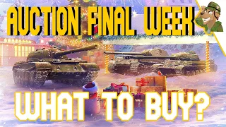 The Final Week of Auction Is Here | What To Buy? | WoT Blitz