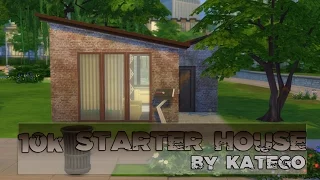 The Sims 4: Строительство. [Дом за 10 000 симолеонов (no CC)]