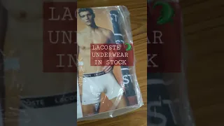 lacoste 🐊mens underwear