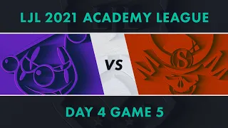 RJ.A vs SG.A｜LJL 2021 Academy League Day 4 Game 5