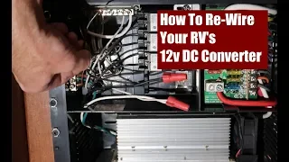 Re-wiring or Disabling the Converter (Charger) in your RV