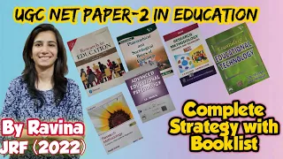 UGC NET Paper-2 EDUCATION | Complete Strategy | Best Books | How to crack JRF? By Ravina