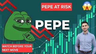 PEPE AT A BIG RISK ❗️PRICE PREDICTIONS ❗️