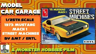 Model Car Garage - 1973 Mustang Mach 1 Street Machine by AMT/ERTL - A Model Car Unboxing Video