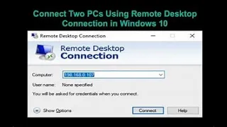 How to connect remote desktop connection windows 10 | Remote desktop remote desktop connection