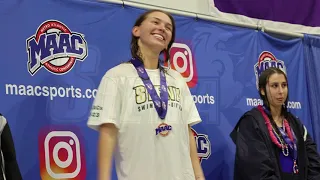 Spenziero's 1-Meter Diving Title Highlights 2023 MAAC Swimming & Diving Championships