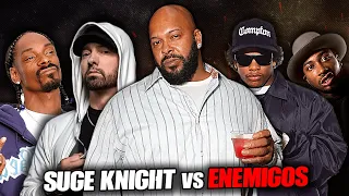 Como SUGE KNIGHT ENFRENTO a sus ENEMIGOS (Eminem, 50 Cent, Eazy E y Mas)...