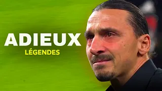 18 ADIEUX DE LÉGENDES du football