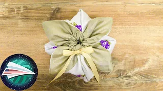 Gift Bag in Origami Style | DIY Reusable Gift Wrap | Easy Sewing for Beginners