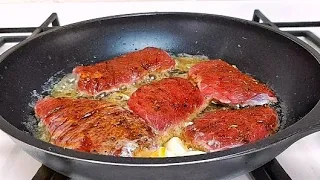 Juicy beef melts in your mouth! Cook meat according to this recipe! The family will love this recipe