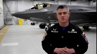F-35 Demo Team Salutes America: Staff Sgt. Hunter Glasco