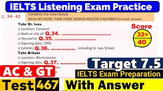 IELTS Listening Practice Test 2024 with Answers [Real Exam - 467 ]