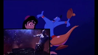 Aladdin 2019  vs Aladdin 1992 Will Smith Friend Like Me Song (From "Aladdin")