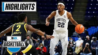 Iowa at Penn State | Big Ten Men's Basketball | Highlights | Jan. 31, 2022