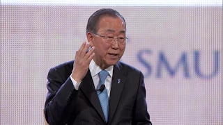 SMU Ho Rih Hwa Lecture: H.E. Ban Ki-moon (Q&A) | 29 Aug 2016