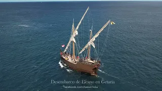 Desembarco de Elcano en Getaria