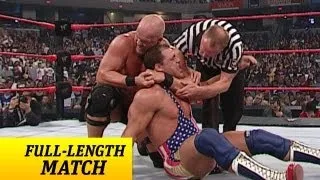 FULL-LENGTH MATCH - Raw - Kurt Angle vs. Steve Austin - WWE Championship Match