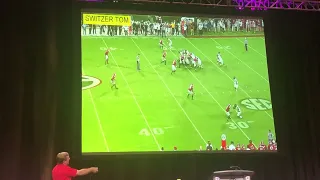 Georgia HC Kirby Smart - Big 12 Pressures