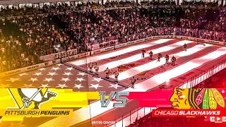 Pittsburgh Penguins vs Chicago Blackhawks 11/20/2022 NHL 23 Gameplay