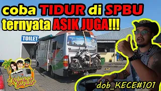 TOL EXPIRED??!!! KAMI GAK BISA KELUAR, GARA-GARA TIDUR DI SPBU TOL | INDONESIA BUSLIFE #101