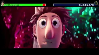 Cloudy with a Chance of Meatballs Final Battle with healthbars (Edited By iiChrome's Healthbars)