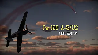 A fine German fighter! | Fw 190 A-5/U2 | WarThunder gameplay