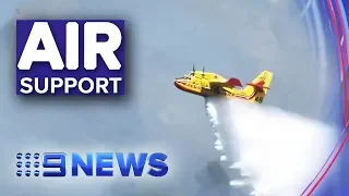 Fire expert calls for more water-bombing aircraft | Nine News Australia